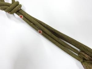 正絹　手組帯締め